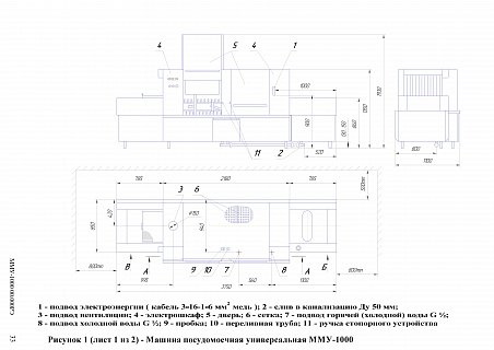 Посудомоечная машина ММУ-1000М-5
