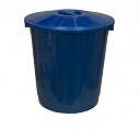 Бак хозяйственно-бытовой, 50 л, с крышкой, синий