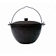 Казан 20 л. чугун. с алюм. крышкой черный
