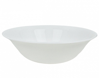 Тарелка глубокая круглая d=19 см, 560 мл белье 6/24-1