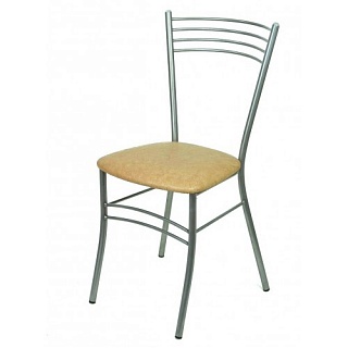 Стул Бистро СРП-080, каркас 7040 (серый), экотекс (3016)-1