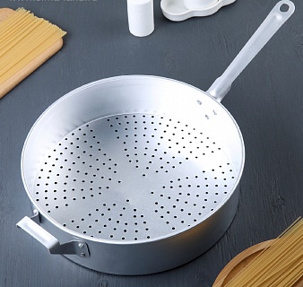 Дуршлаг-сотейник, d=30 см, длинная ручка-1