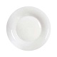 Тарелка плоская круглая d=15 см белье 12/144