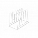 Подставка под крышки настольная белая вертикальная (8.5)-preview-1