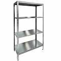 Стеллаж нержавеющий кухонный HICOLD НСК-15/7