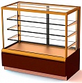 Витрина кондитерская KC70 VM 1,3-1 Light (ВХСв-1,3д Carboma Cube) 0102-0109