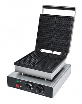 Вафельница для 4 квадратных вафель Kocateq GH15SWBNW-1