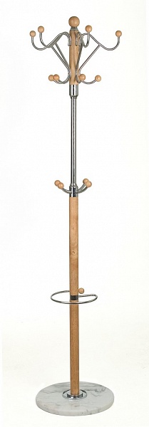 Вешалка комбинированная UF-41 красное дерево, бук-1