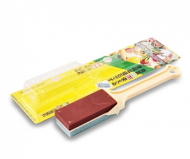 Камень точильный водный комбинир. NANIWA с рукоятью-1