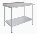 Стол СПЛ 1500*600*860 борт, полка спл. оцинк. 