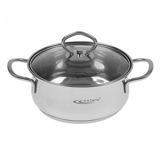 Кастрюля 5,2 л Лира индукция 1/4-1