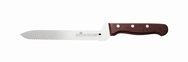 Нож для хлеба 10'' 250мм Medium Luxstahl[ZJ-QMB310 с зубцами]-2