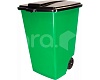 Контейнер для мусора на колесах 120 литров, зеленый