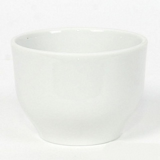 Солонка 100 мл "Юбилейный" белая 10/30-1