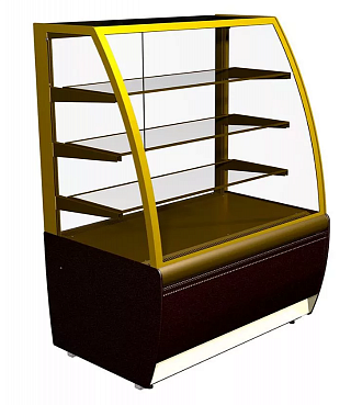 Витрина кондитерская Carboma K70 VV 1,3-1 (ВХСв - 1,3д Люкс)-1