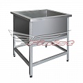 Ванна котломоечная ВКЛ-1 1200*700*850 св. мойка нерж. 1мм, каркас уголок оцинк.