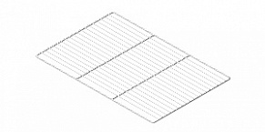 Решетка нерж. 600х400 мм (Решетка 600х400 КЭП-6.9758.19.00.00.000СБ) (11000015292)