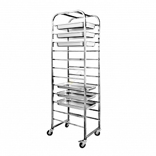 Тележка-шпилька для гастроемкостей Hessen ТШГ-12 нерж																				-1