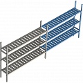 Стеллаж модульный LOAD.Me.POLY. 18AL.3PP40.11E