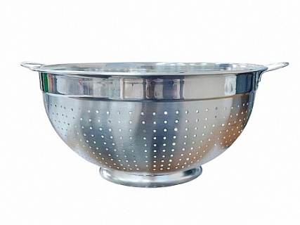 Дуршлаг нерж. на ножке d=38 см., h=18 см 1/30-1