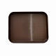Поднос 34,5*26,5 см темно-коричневый (167) MG /10/