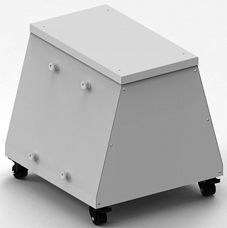 Подставка ПК-500/850 для ТРМ-500/850 на 4 поворотных колесных опорах (две со стопорами) (41000000100)-1