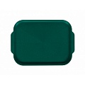 Поднос столовый 450х355 мм с ручками зеленый