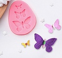 Молд силиконовый 7,5×6 см "Бабочки"