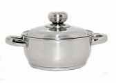 Кастрюля 1,0 л с ТРС-3 объемные мет.ручки (160 мм) 1с758