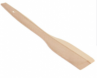 Лопатка деревянная плоская, бук-1