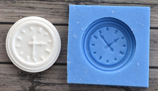 Молд силиконовый 8×8 см "Четыре снежинки"-2