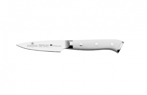 Нож овощной 80 мм White Line Luxstahl [XF-POM BS140]-1