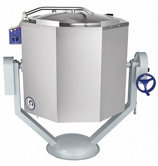 Котел пищеварочный опрокидывающийся КПЭМ-160-ОР с цельнот. сосудом (11000019159)-2