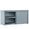 Полка закрытая ПТД-1300х350х800 "Professional", двери-купе, промежут. полка