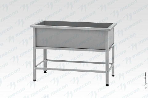 Ванна моечная ВМСн - 1100*600*860 "Norma Inox", 1 м/о 1000*500*350 (ножка профильная, тр. 40*40)-1