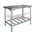 Стол СПЛ 600*700*860 ,  полка-решетка оцинк., каркас уголок оцинк.
