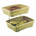 Корзина для хлеба прямоуг. 36х28х9 см. полиротанг 561201