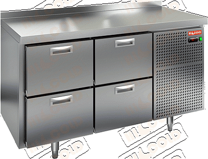 Стол морозильный HICOLD GN 22/BT-2