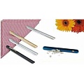 Скребок для уборки стола 15см, алюмин. серебристый MGSteel