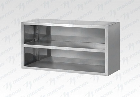 Полка навесная ПТН-600 нерж. сталь-1