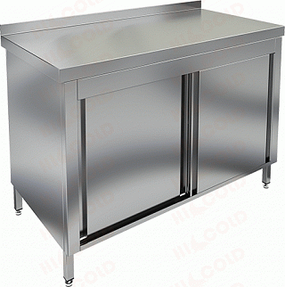 Стол производственный купе HICOLD НСЗК-14/6Б-1