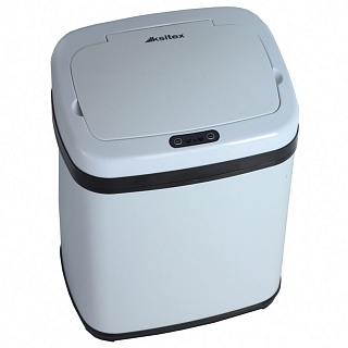 Урна сенсорная Ksitex AGB-20W (белая)-1