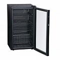 Шкаф холодильный со стеклом COOLEQ TBC-85 черный