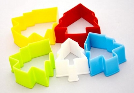 Набор форм для печенья из 5 штук "Ёлочка" 1147407-1