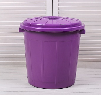 Бак хозяйственно-бытовой «Колор», 40 л, с крышкой, цвет МИКС-1