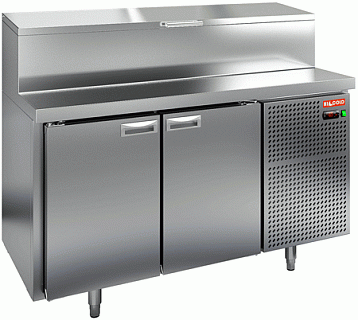 Стол охлаждаемый для пиццы HICOLD PZ1-11/GN (1/3H) камень-3