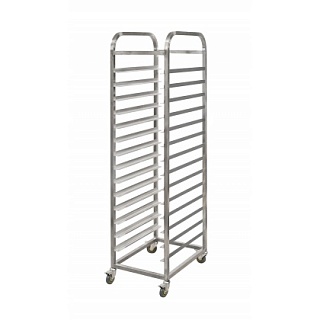 Тележка-шпилька под подносы ТШГ-10  нерж.-1