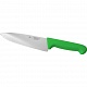 Шеф-нож PRO-Line 20 см, зеленая пластиковая ручка, P.L. Proff Cuisine