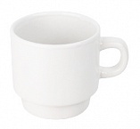 Кружка 250 мл, фарфор, белье  12/48