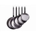 Сковорода d=36 см. белая сталь "Carbone Steel Plus" (индукция) De Buyer
